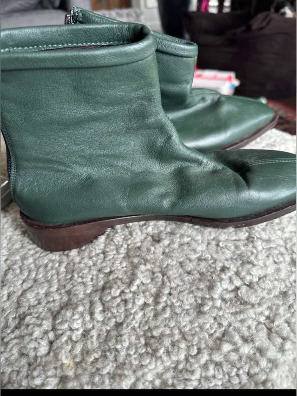 L’Intervalle Green Bootie Sz 39